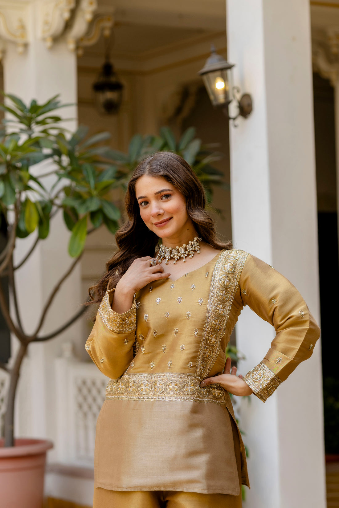 Rang Kala Banarasi Viscose Co-Ord Set