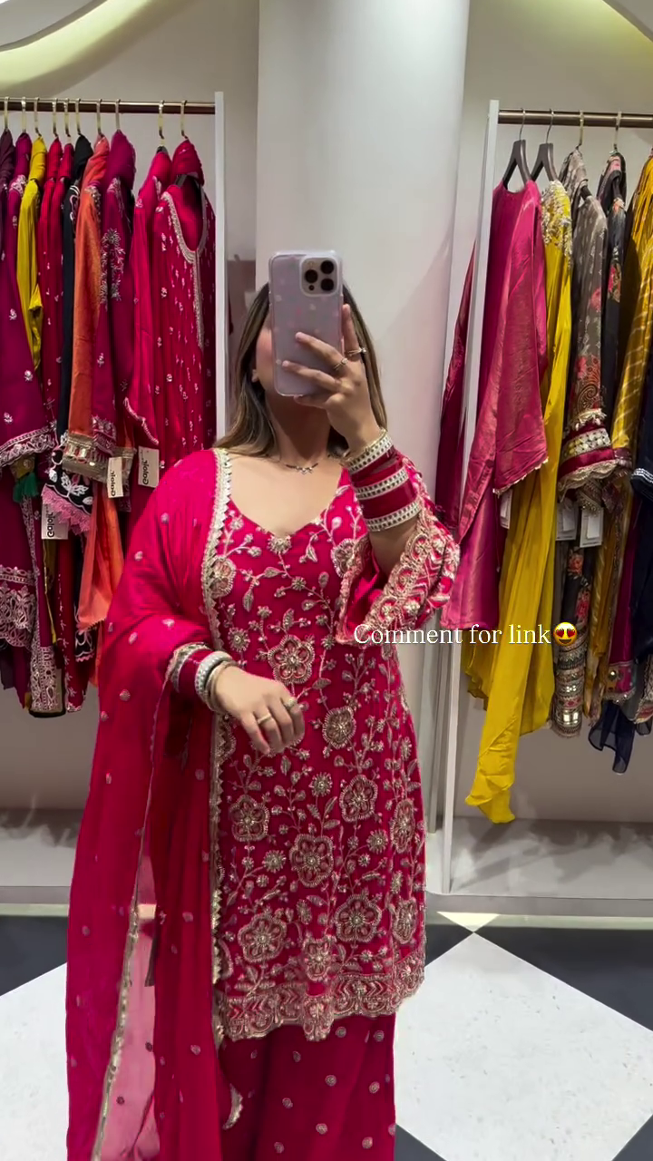 Laal Ishq Signature Pakistani Embroidery Suit Set