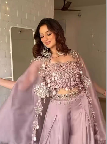 New Trendy Three Piece Western Outfit For Wedding Season