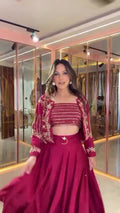 Trendy Cape Lehenga Outfit for Weddings & Festive Events