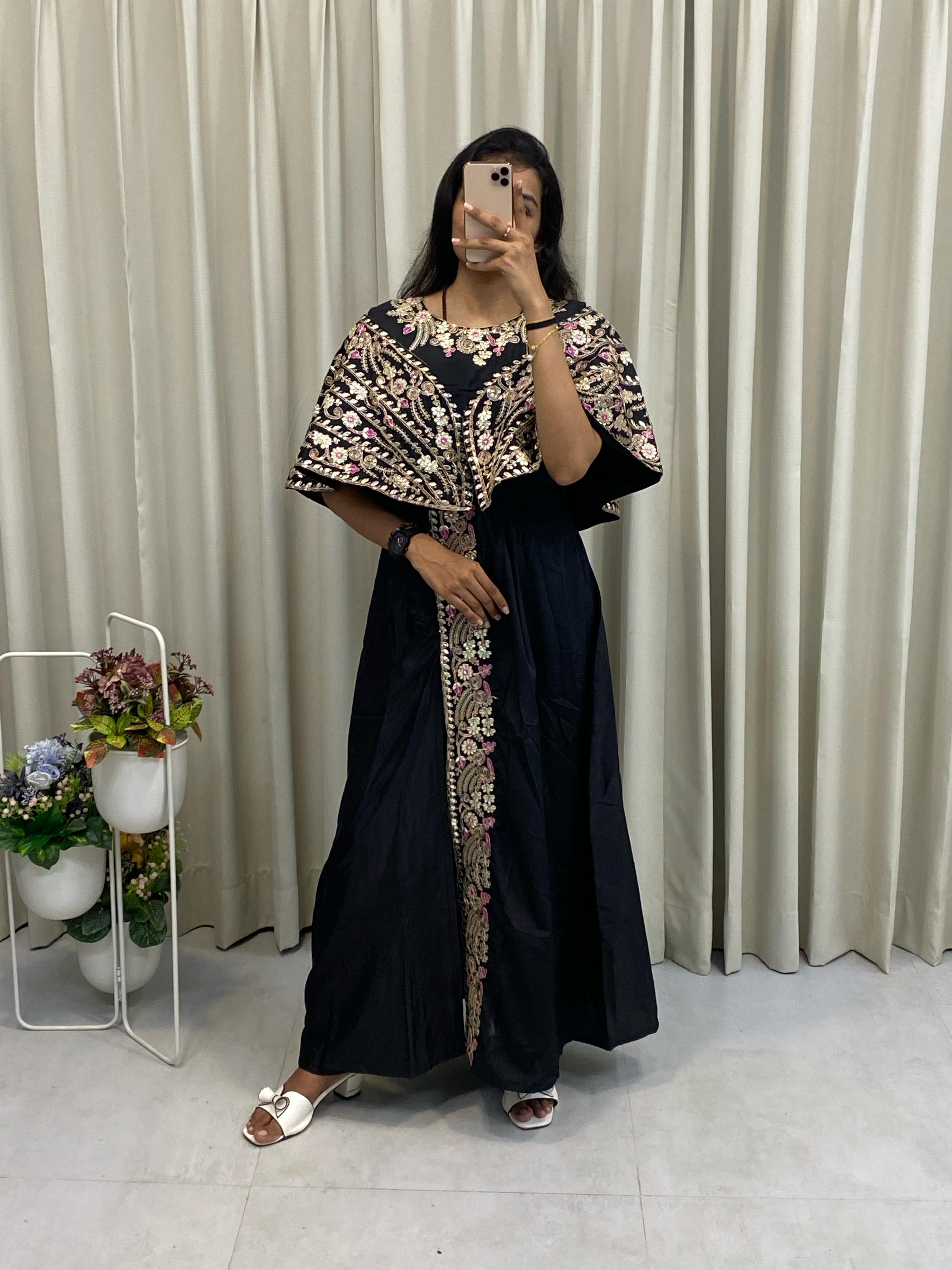 Coastal  Fancy Western Off shoulder Indowestern Top And Plazzo Pant