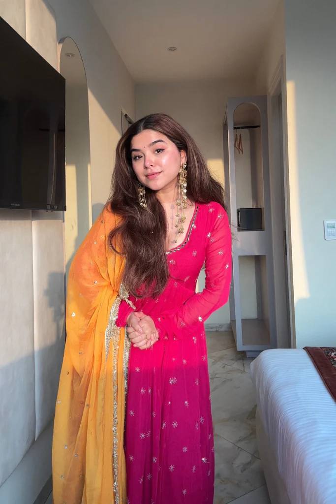 Ruhani Signature Georgette Gown Set